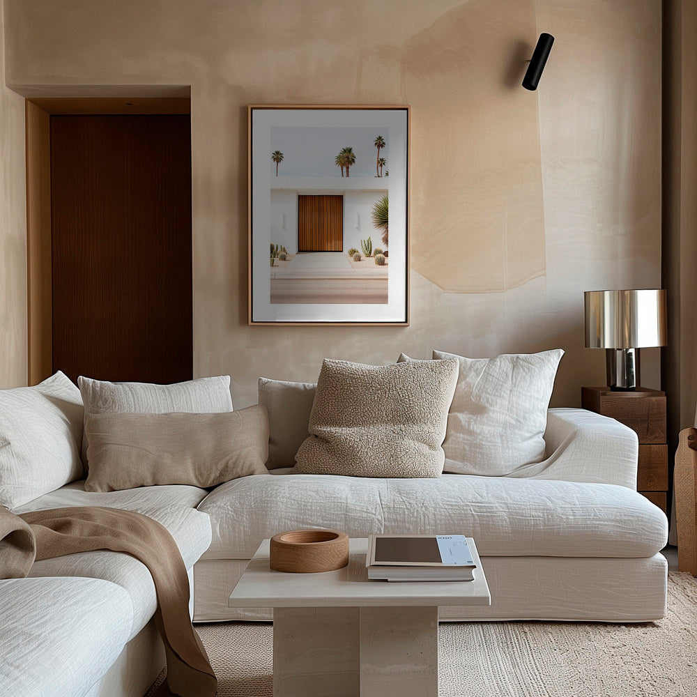 Fotografia architettonica con porta a lamelle – Canvas1