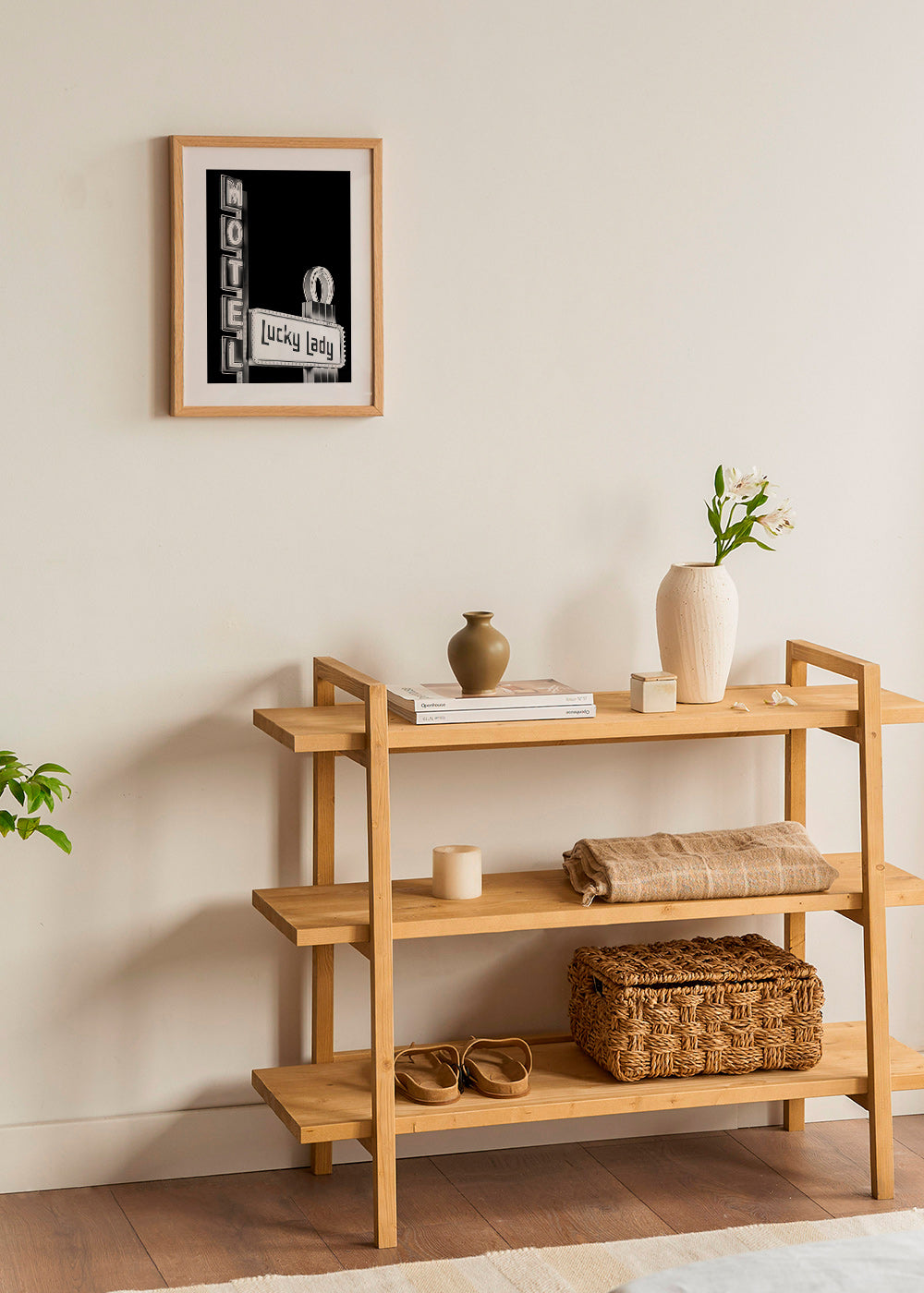 Fotografia Insegna Lucky Lady del Motel – Product1