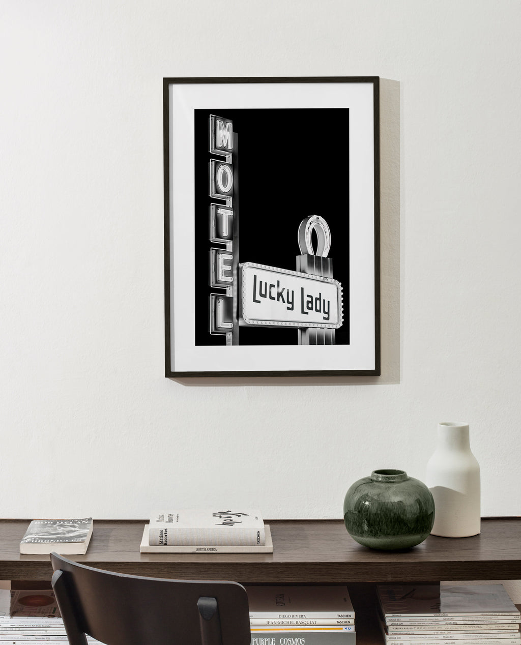 Fotografia Insegna Lucky Lady del Motel – Product2