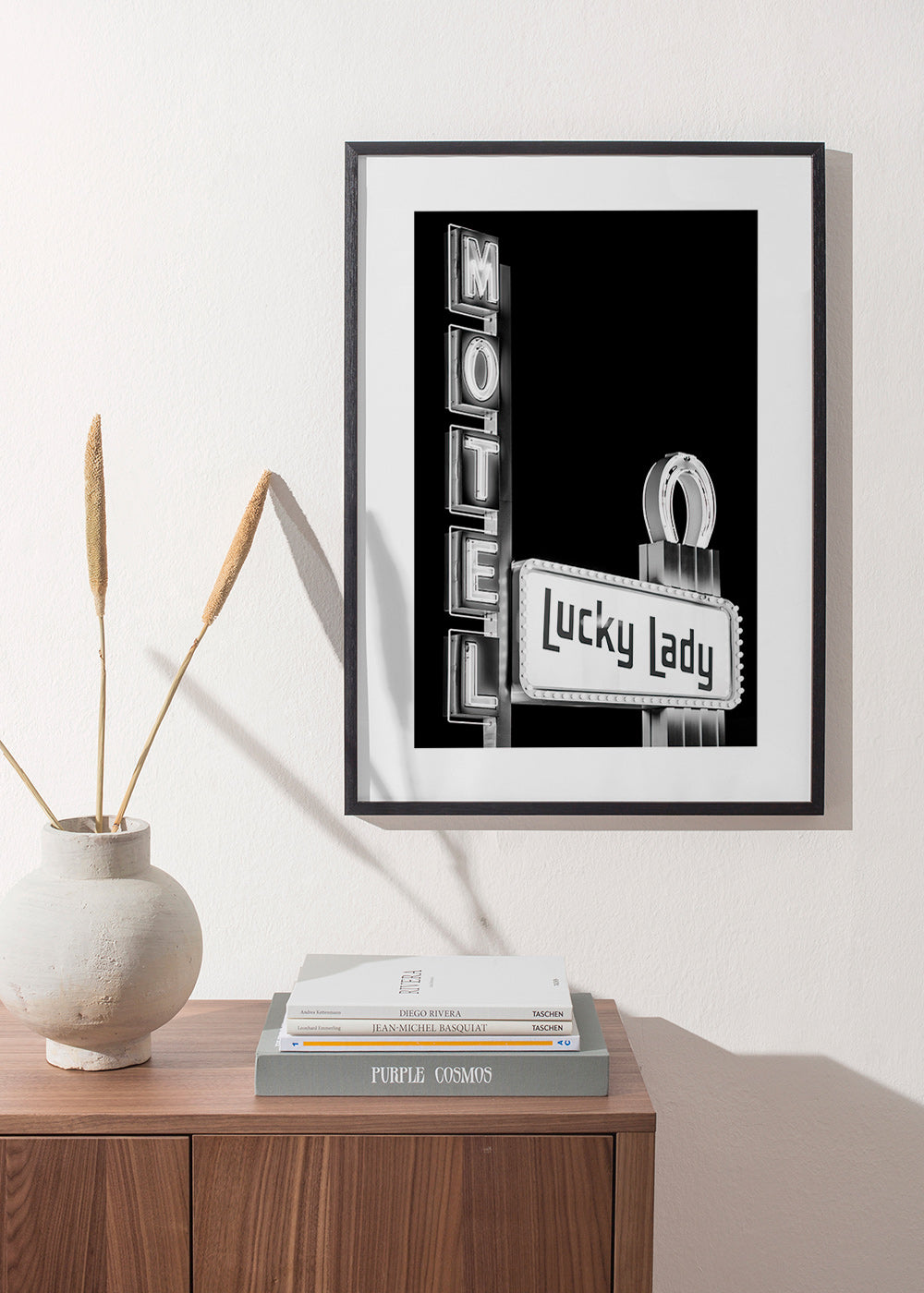 Fotografia Insegna Lucky Lady del Motel – Product3