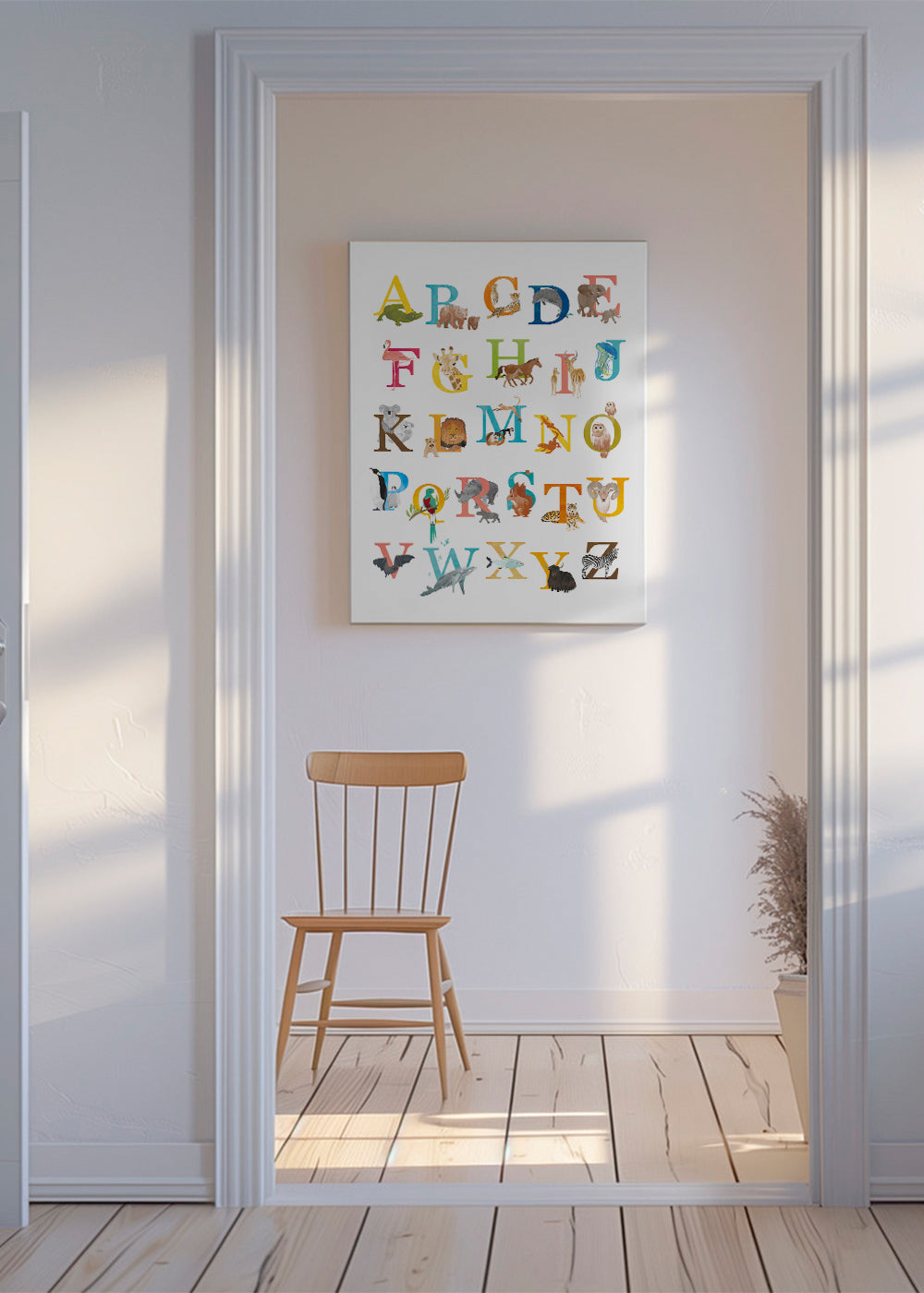Kids animal alphabet
