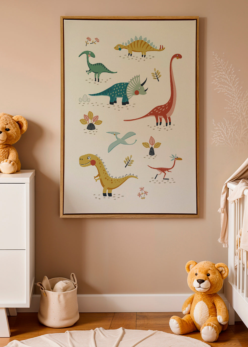 Dinosaurs kids print