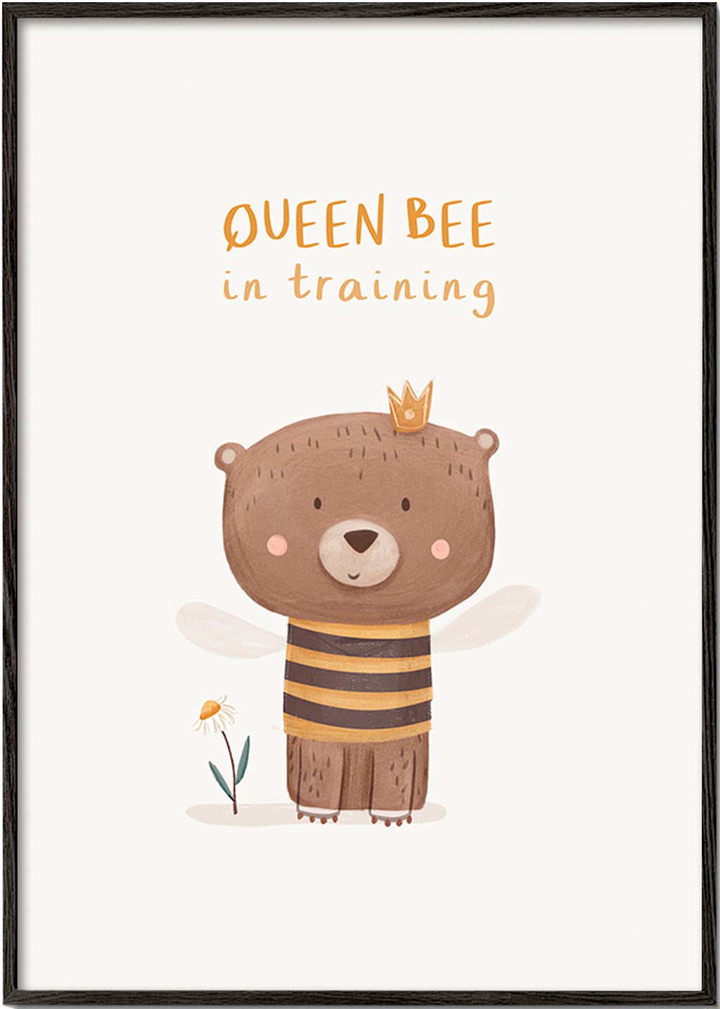 Stampa per bambini orso ape
