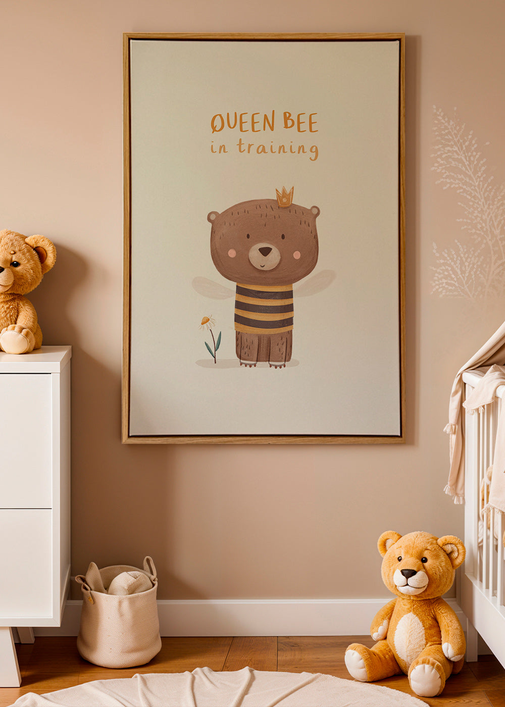 Stampa per bambini orso ape