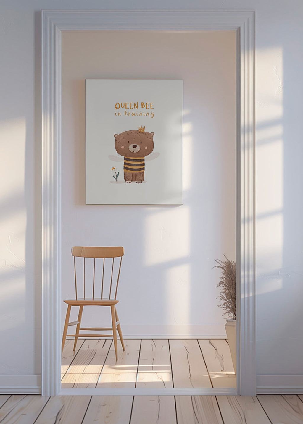 Stampa per bambini orso ape