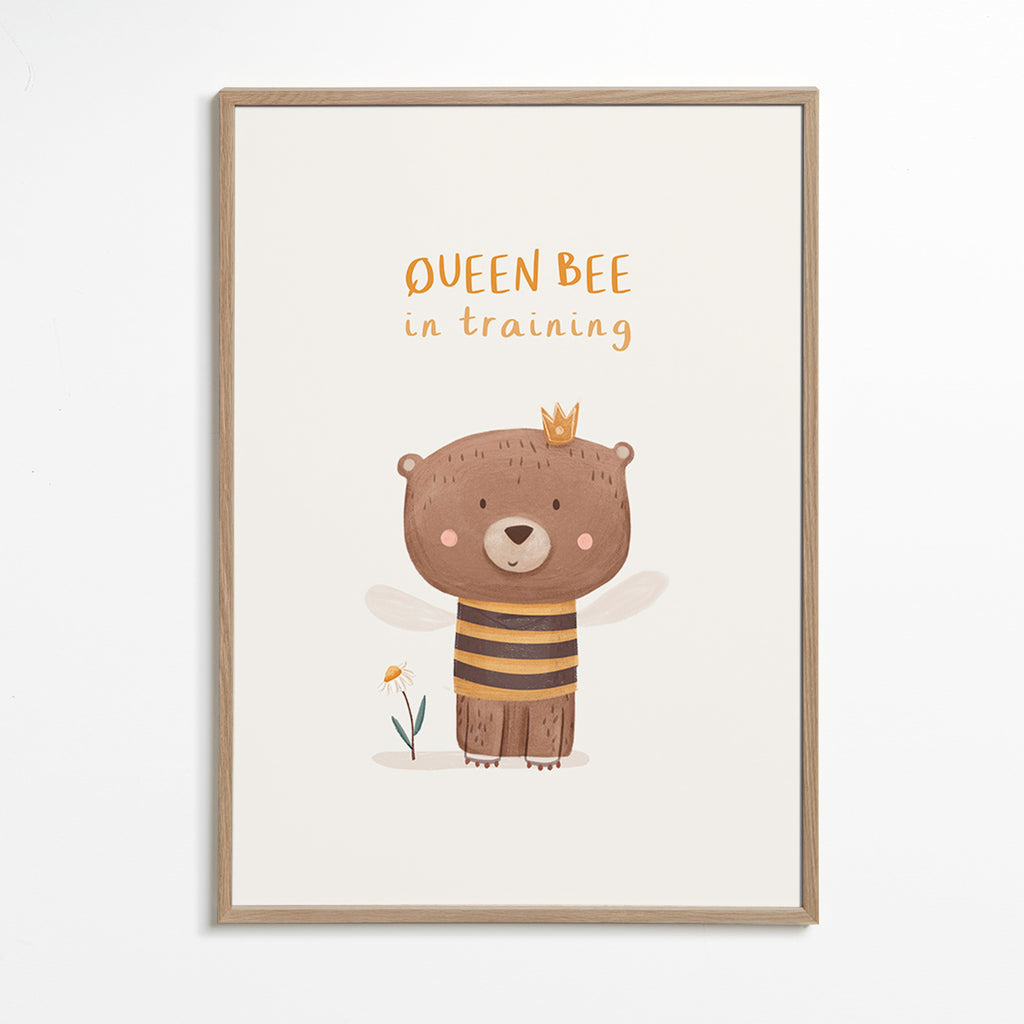 Stampa per bambini orso ape
