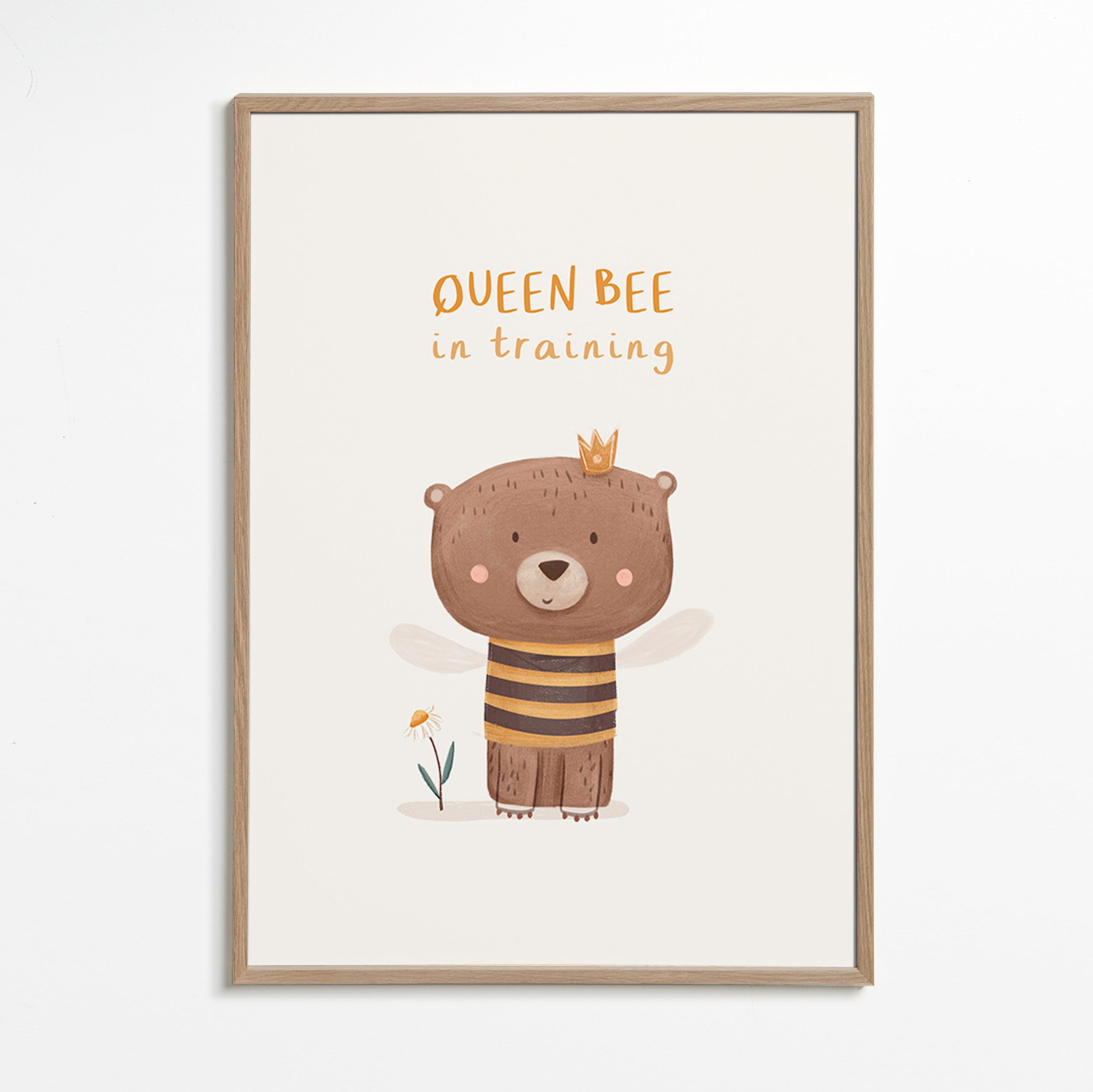 Stampa per bambini orso ape