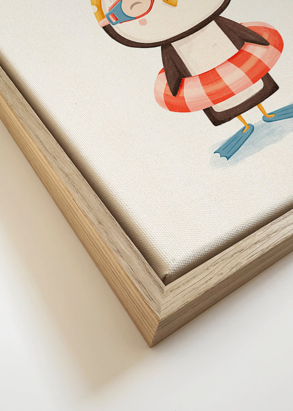 Stampa per bambini: pinguino allegro