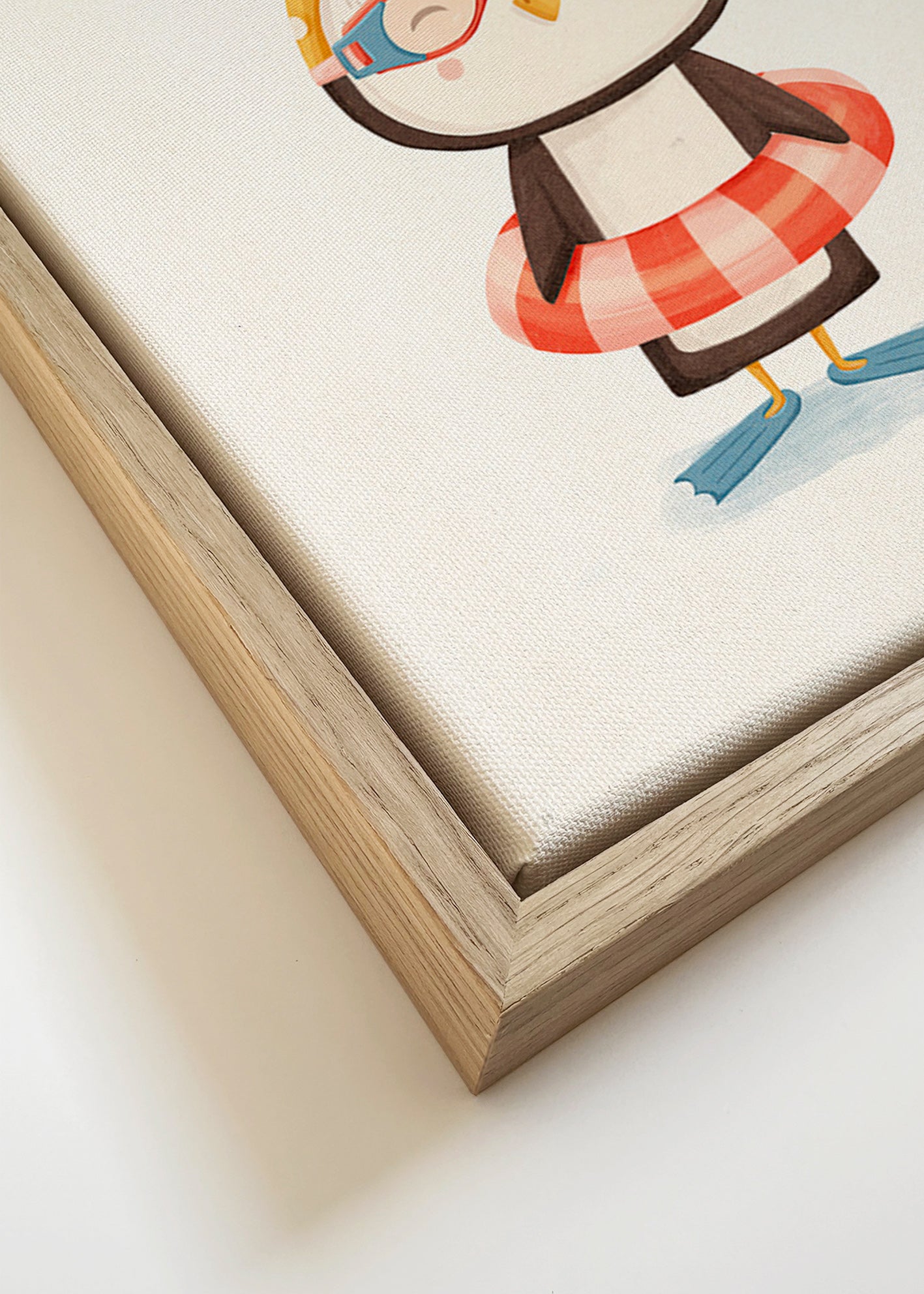 Stampa per bambini: pinguino allegro