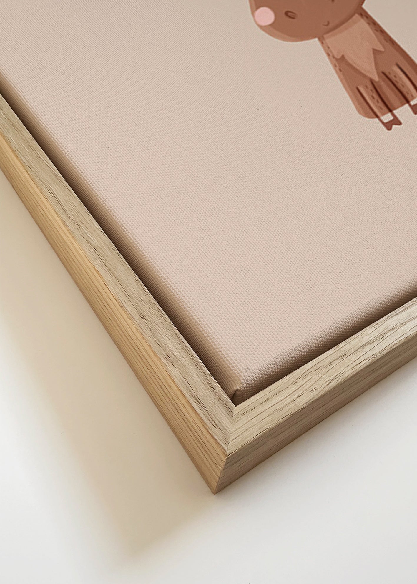 Illustrazione minimalista di alce