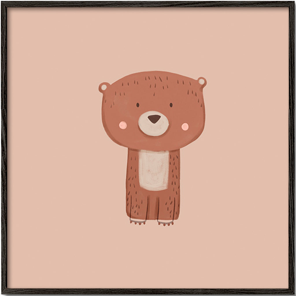 Stampa orso illustrata