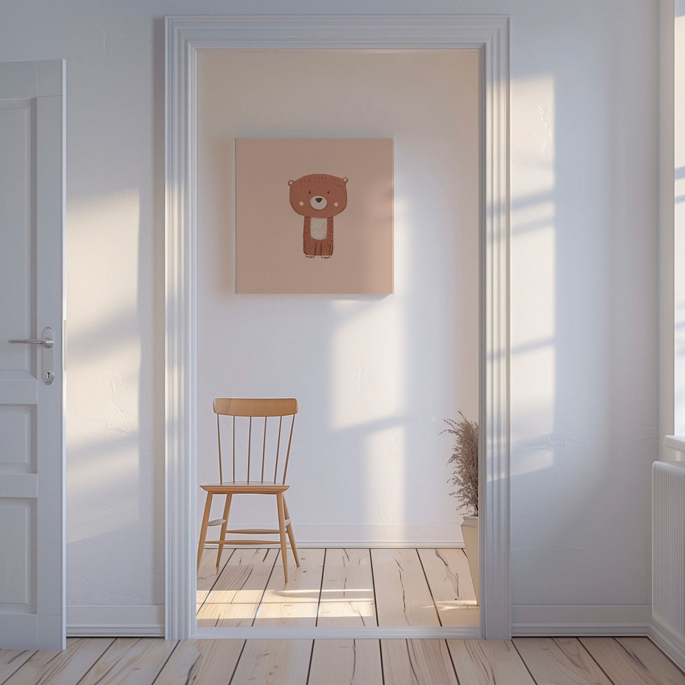 Stampa orso illustrata
