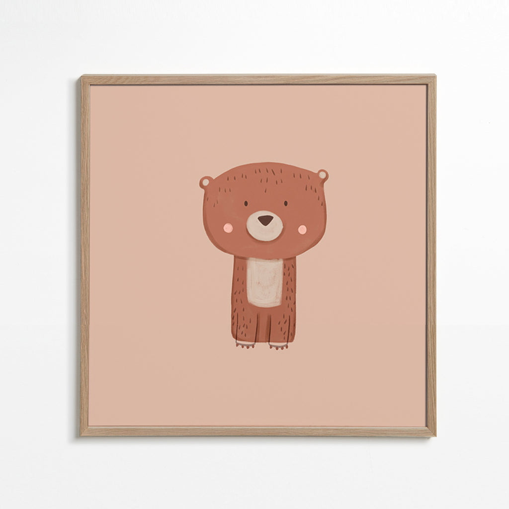Stampa orso illustrata