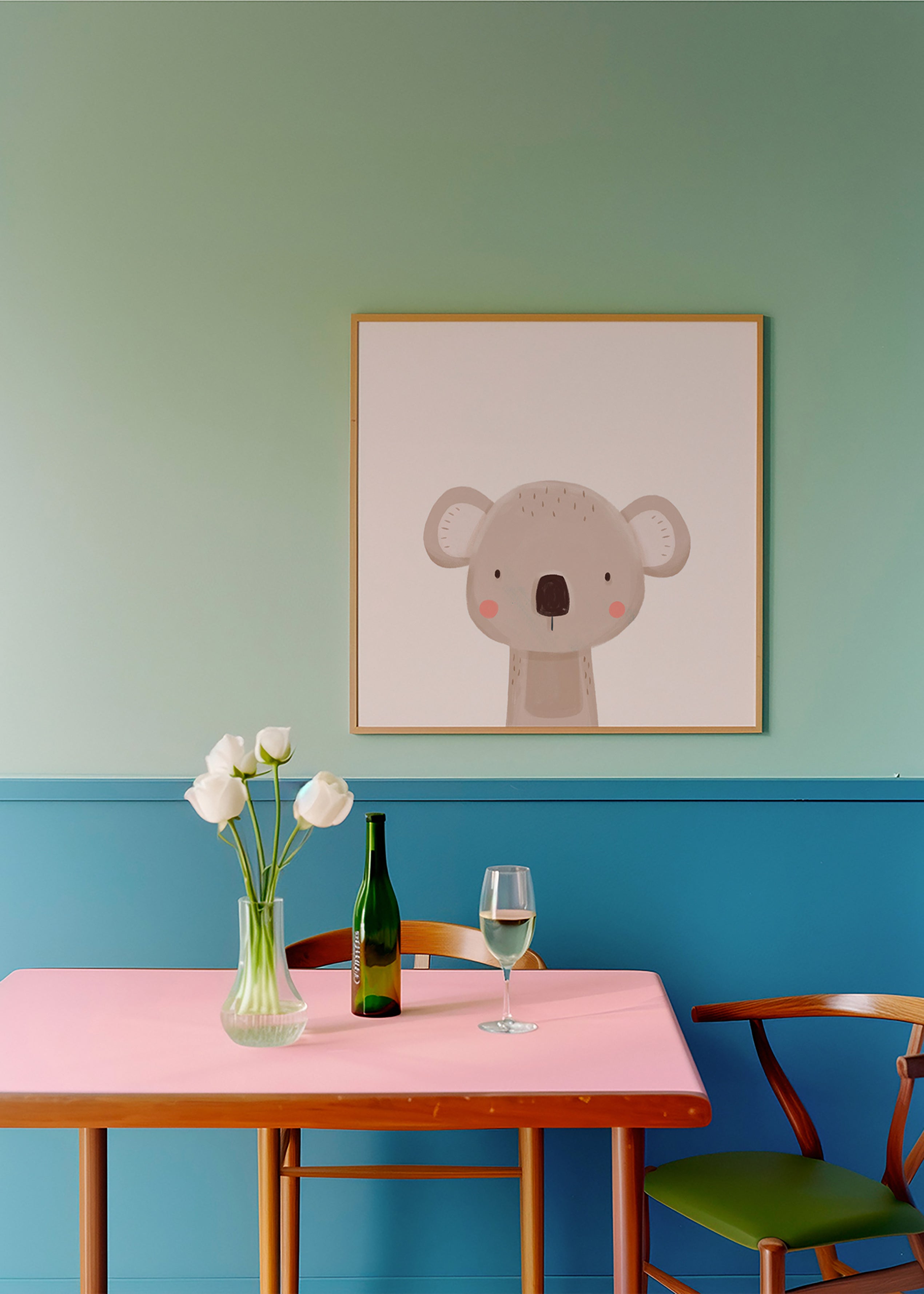 Stampa per bambini koala delicato