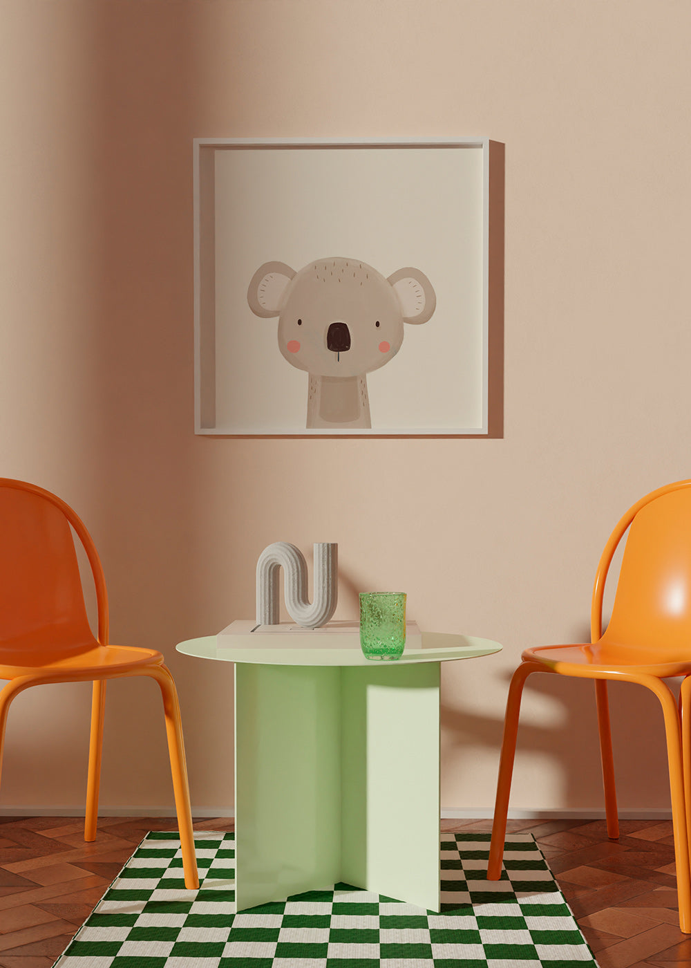 Stampa per bambini koala delicato