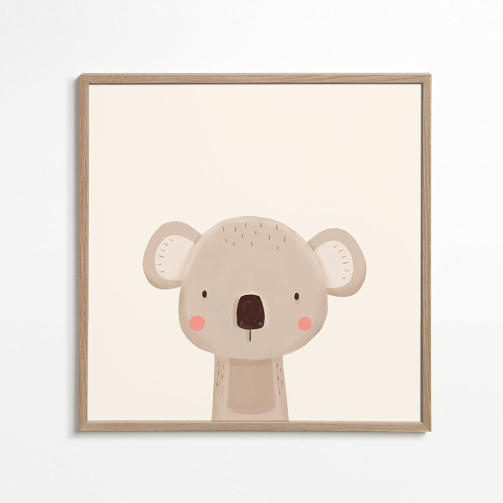 Stampa per bambini koala delicato