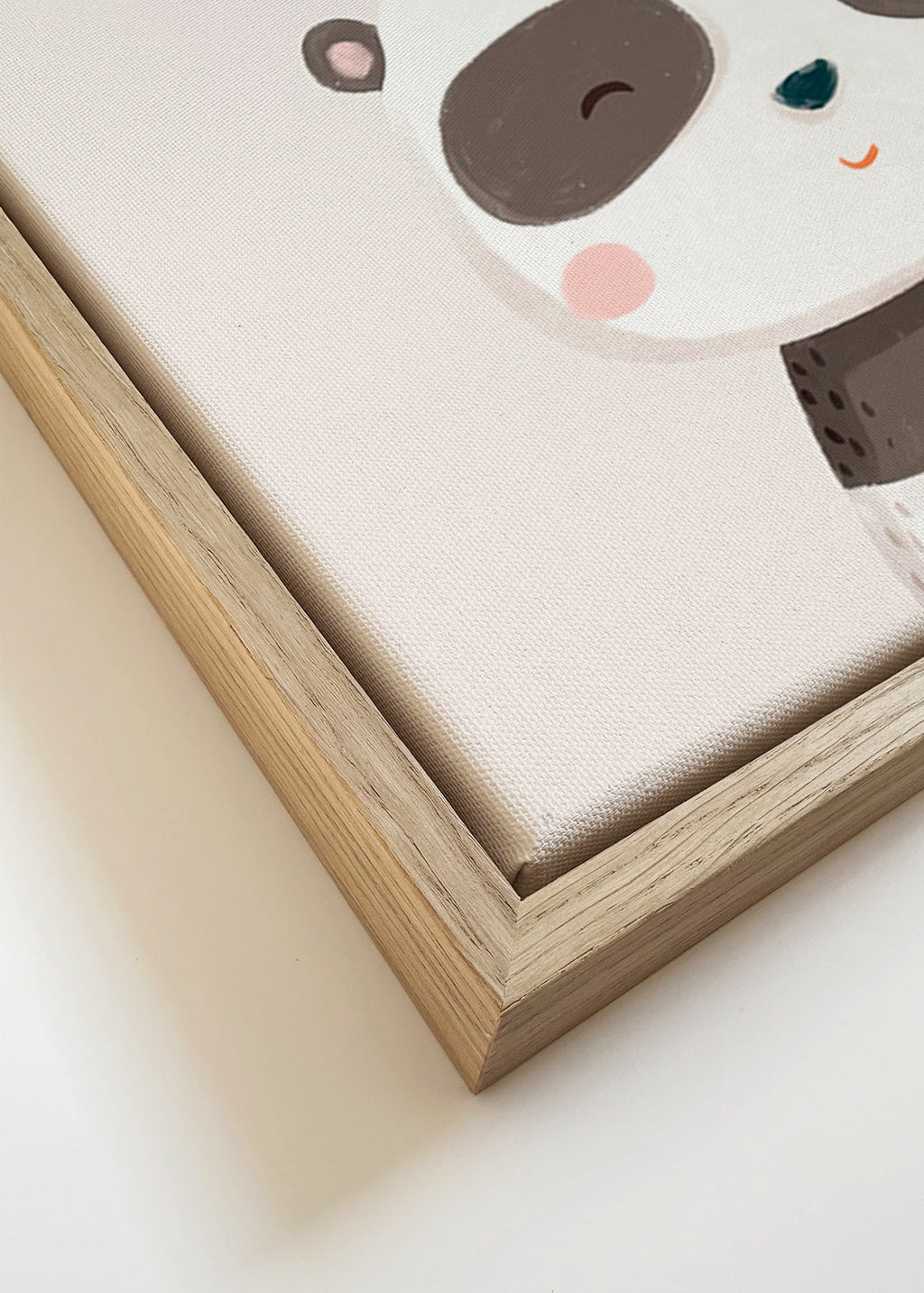 Stampa per bambini panda dolce illustrazione