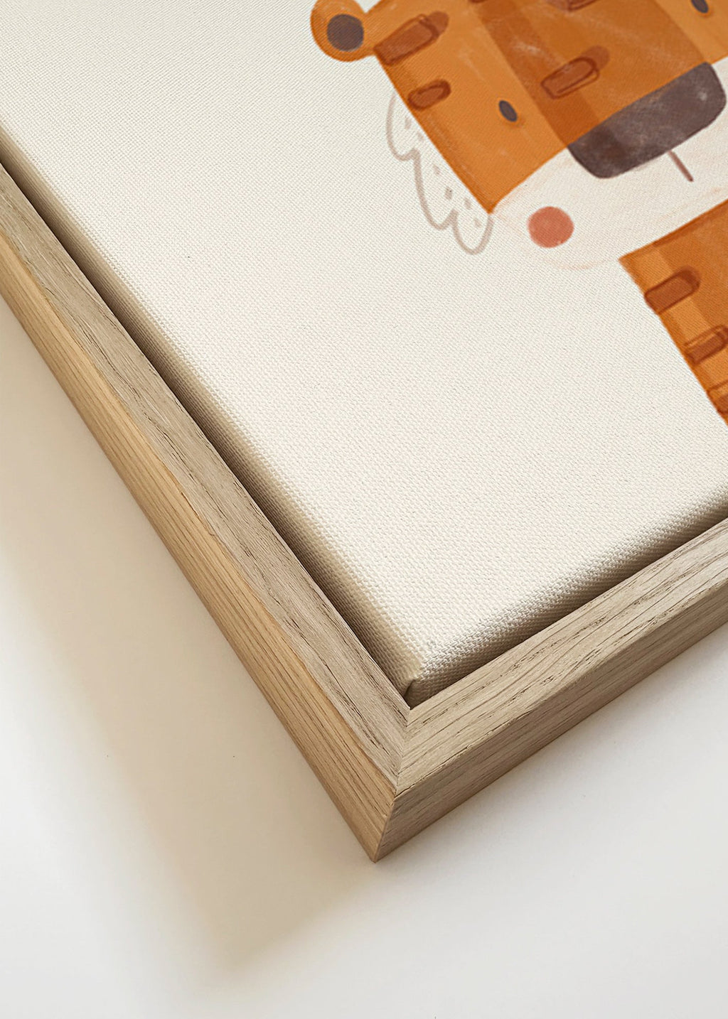 Stampa per bambini: tigre sorridente