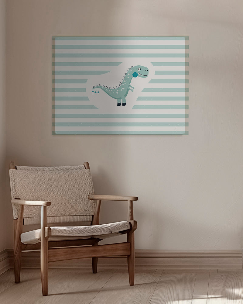 Stampa per bambini T-Rex divertente