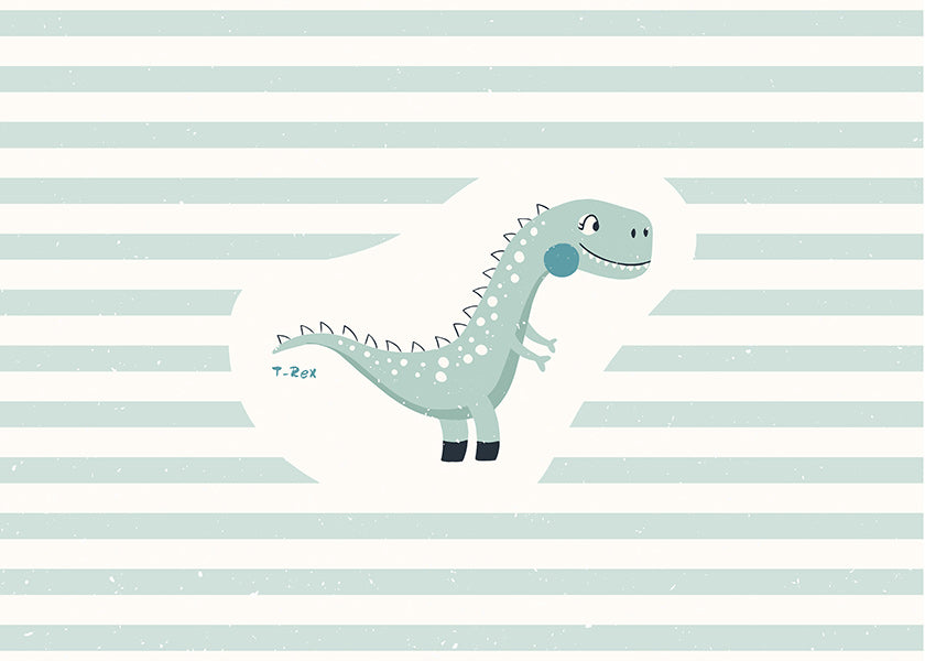 Stampa per bambini T-Rex divertente