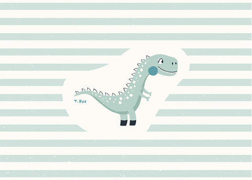 Stampa per bambini T-Rex divertente