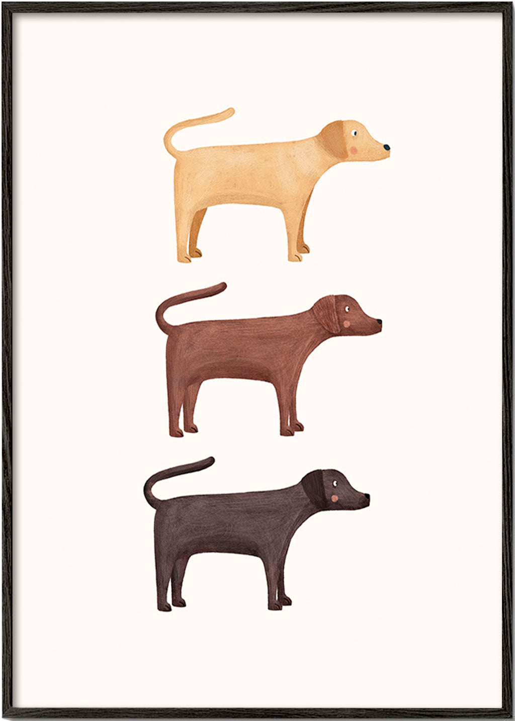 Opera tre labrador minimalista