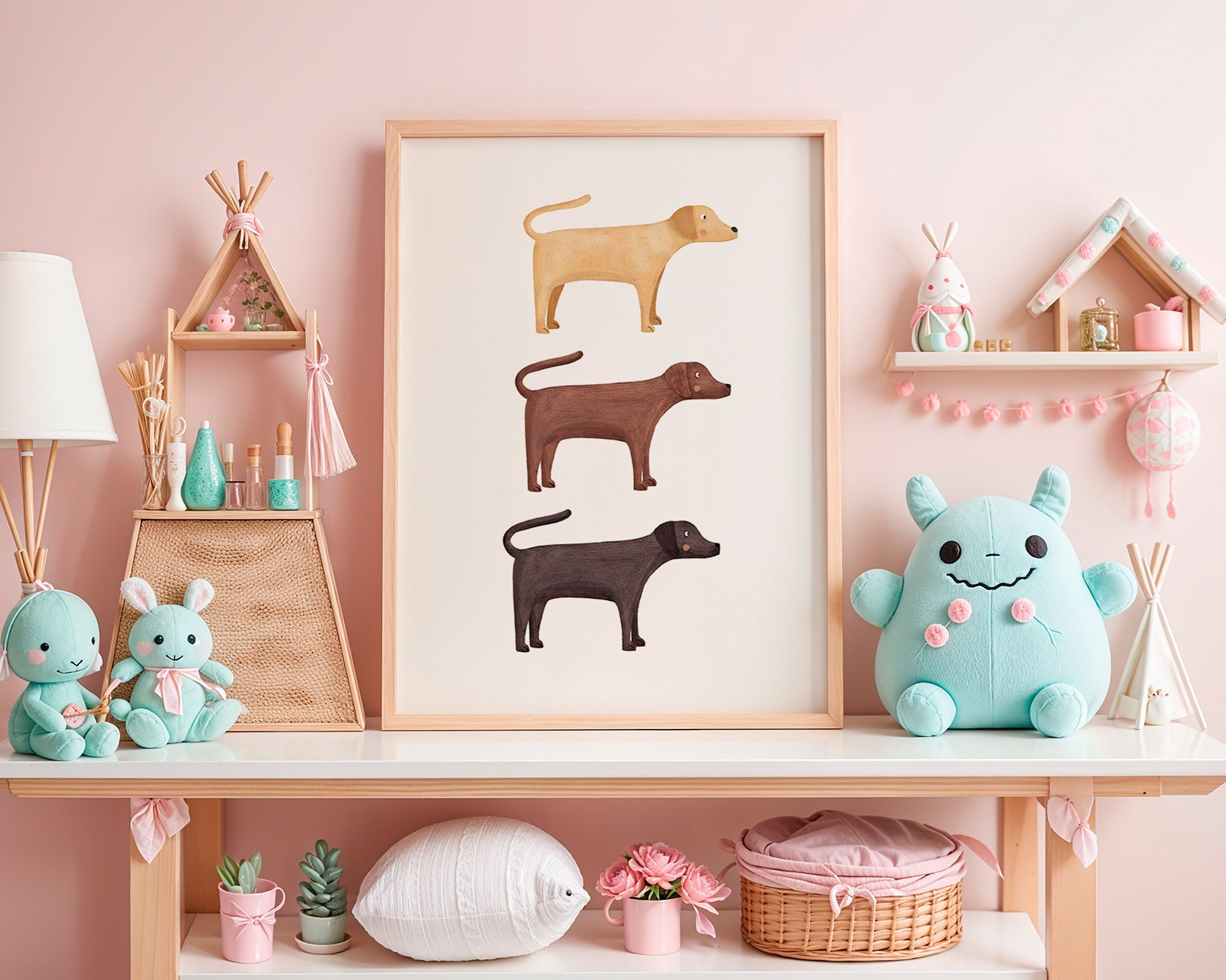 Opera tre labrador minimalista