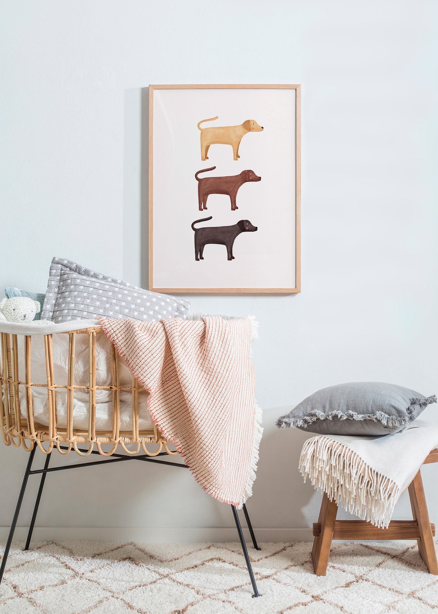 Opera tre labrador minimalista