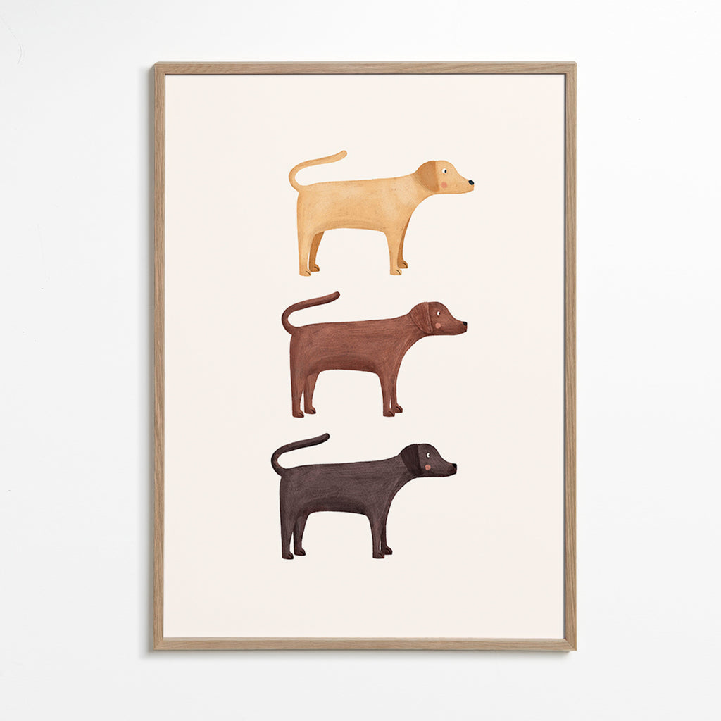 Opera tre labrador minimalista