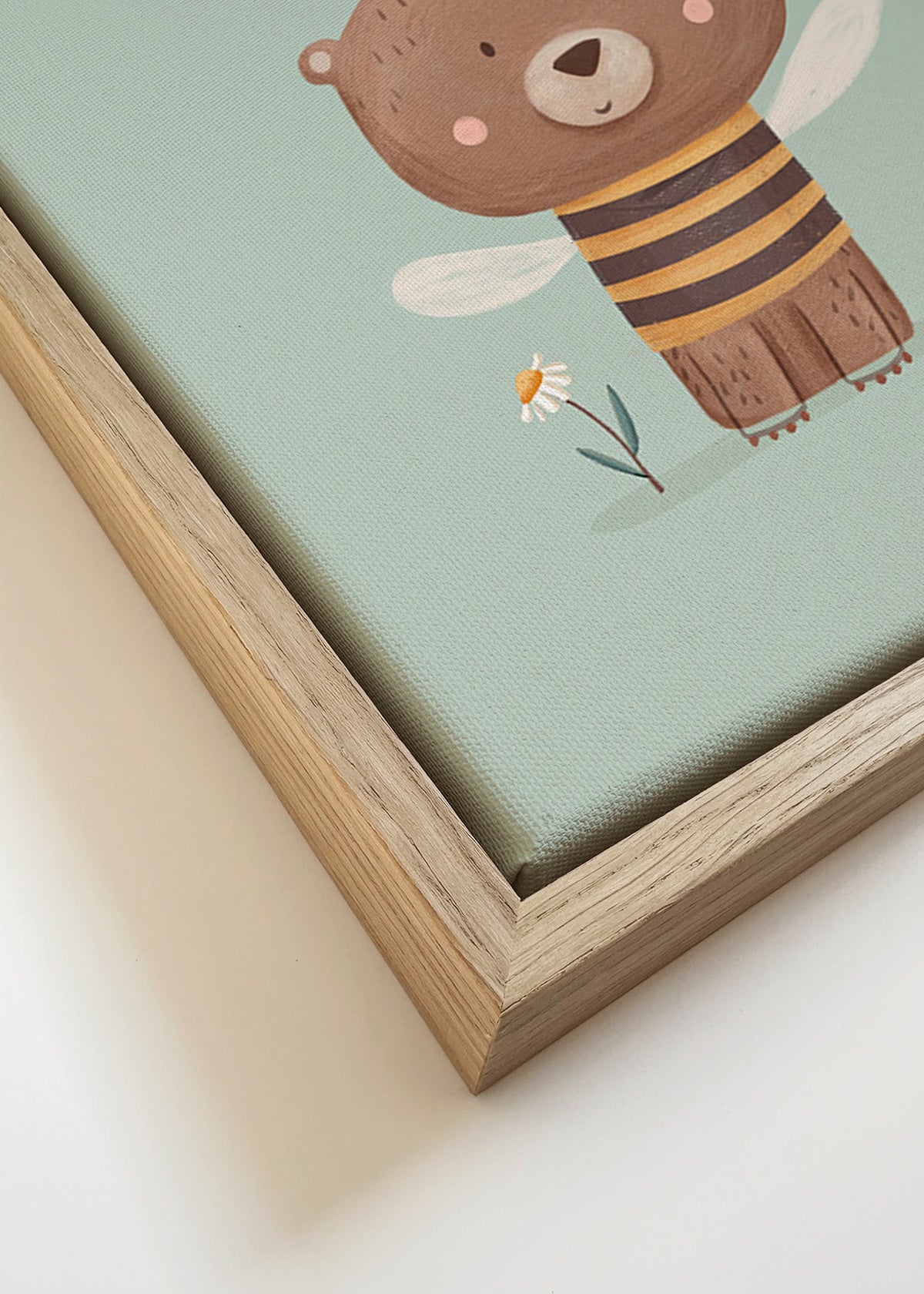 Stampa per bambini Orso 'Queen Bee' con corona