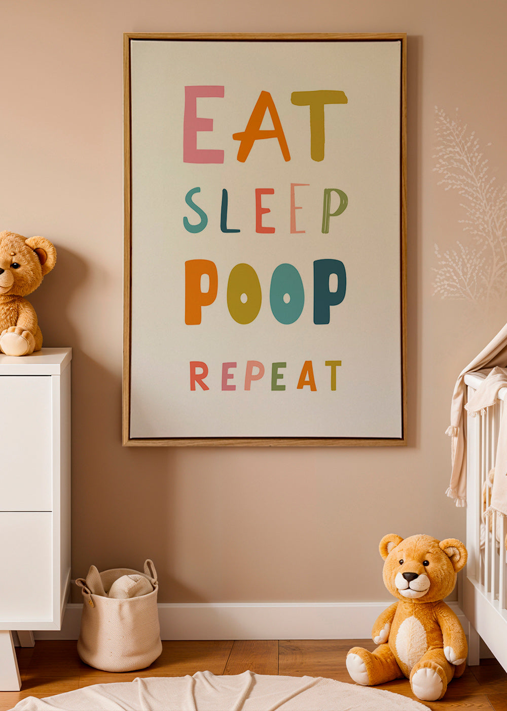 Stampa tipografica giocosa per bambini