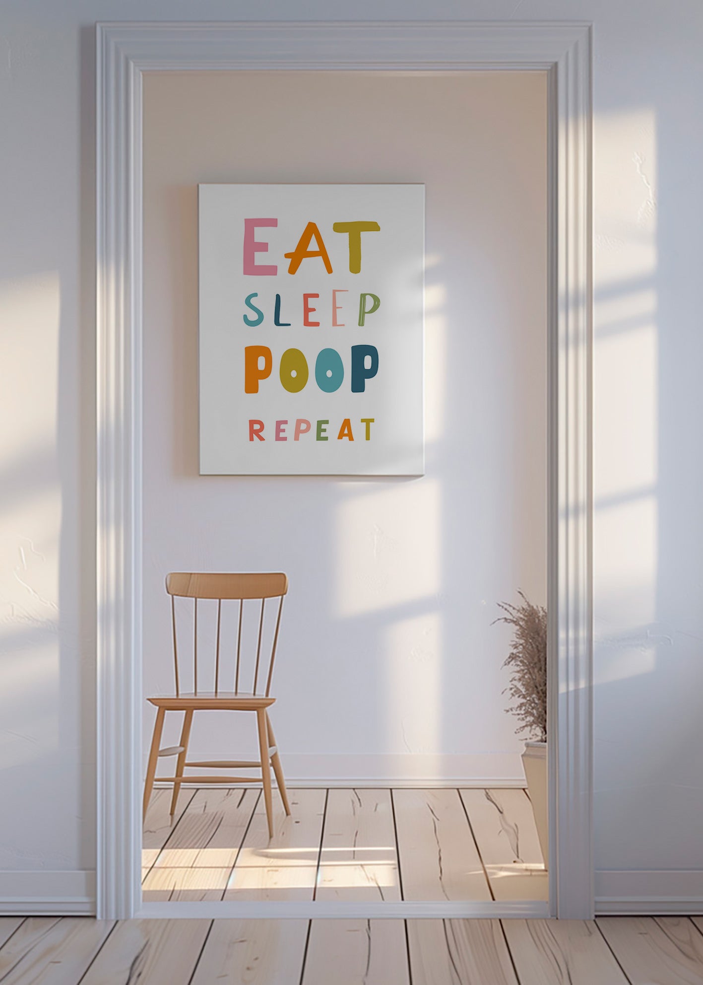 Stampa tipografica giocosa per bambini