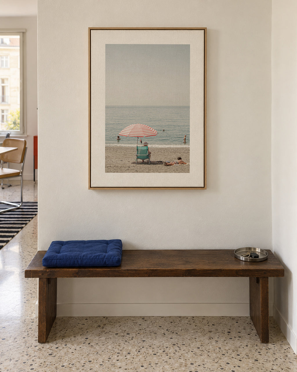 Southern Spain V - Framed canvas in an interior