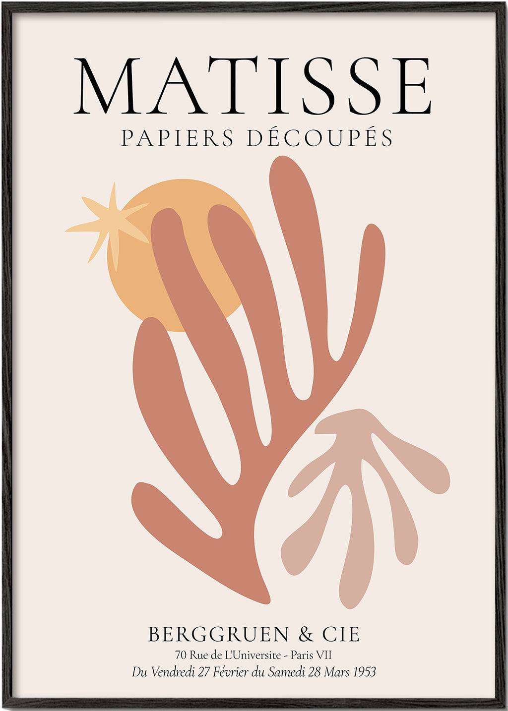 Henri Matisse papiers découpés IX