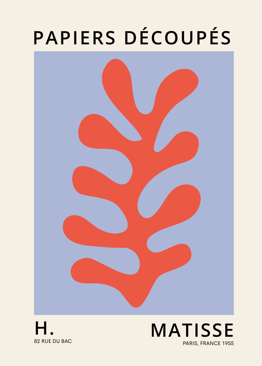 Henri Matisse papiers découpés X