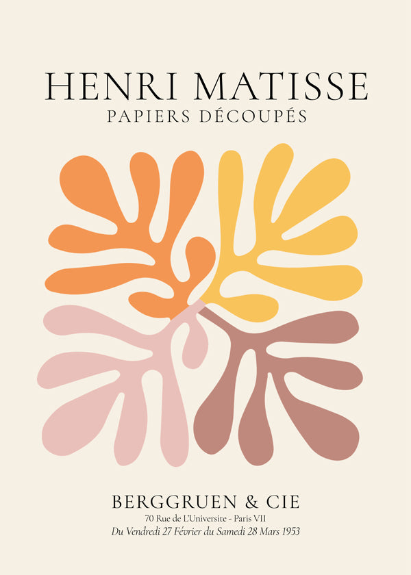Henri Matisse papiers découpés XIII