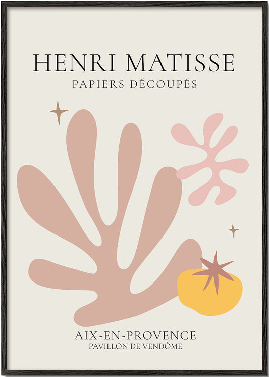 Henri Matisse aix en provence PAPIER DÉCOUPÉ I