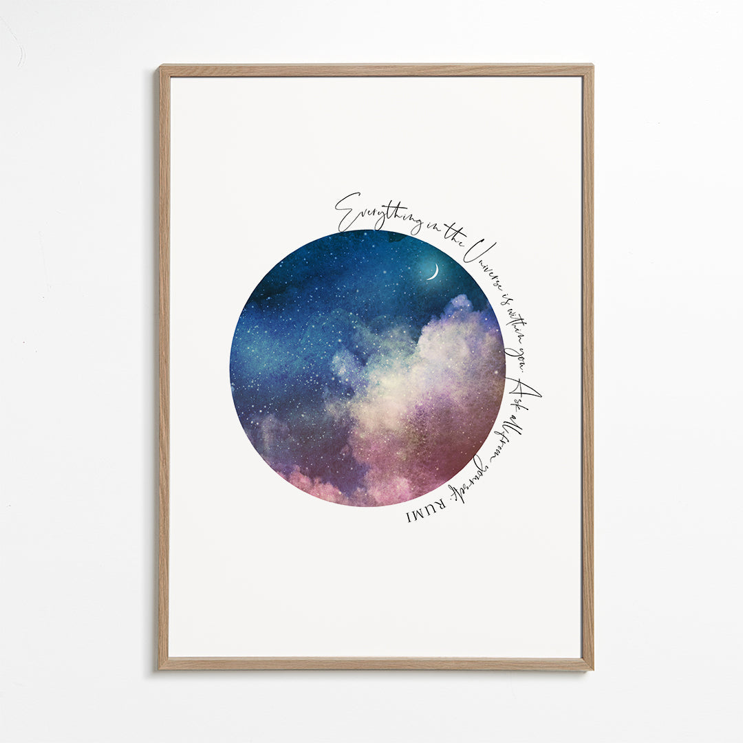 RUMI Inspirational quote Atraction quotes I