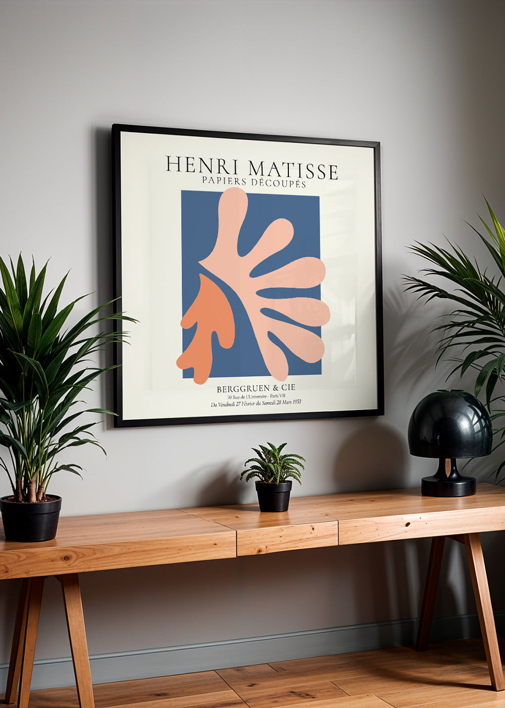Henri Matisse PINK papiers découpés II