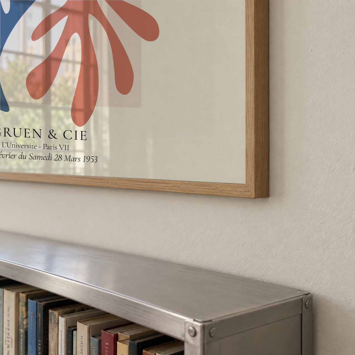 Henri Matisse papiers découpés IXX - Framed poster detail