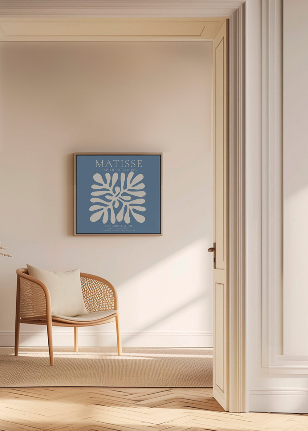 Henri Matisse BLUE papiers découpés II