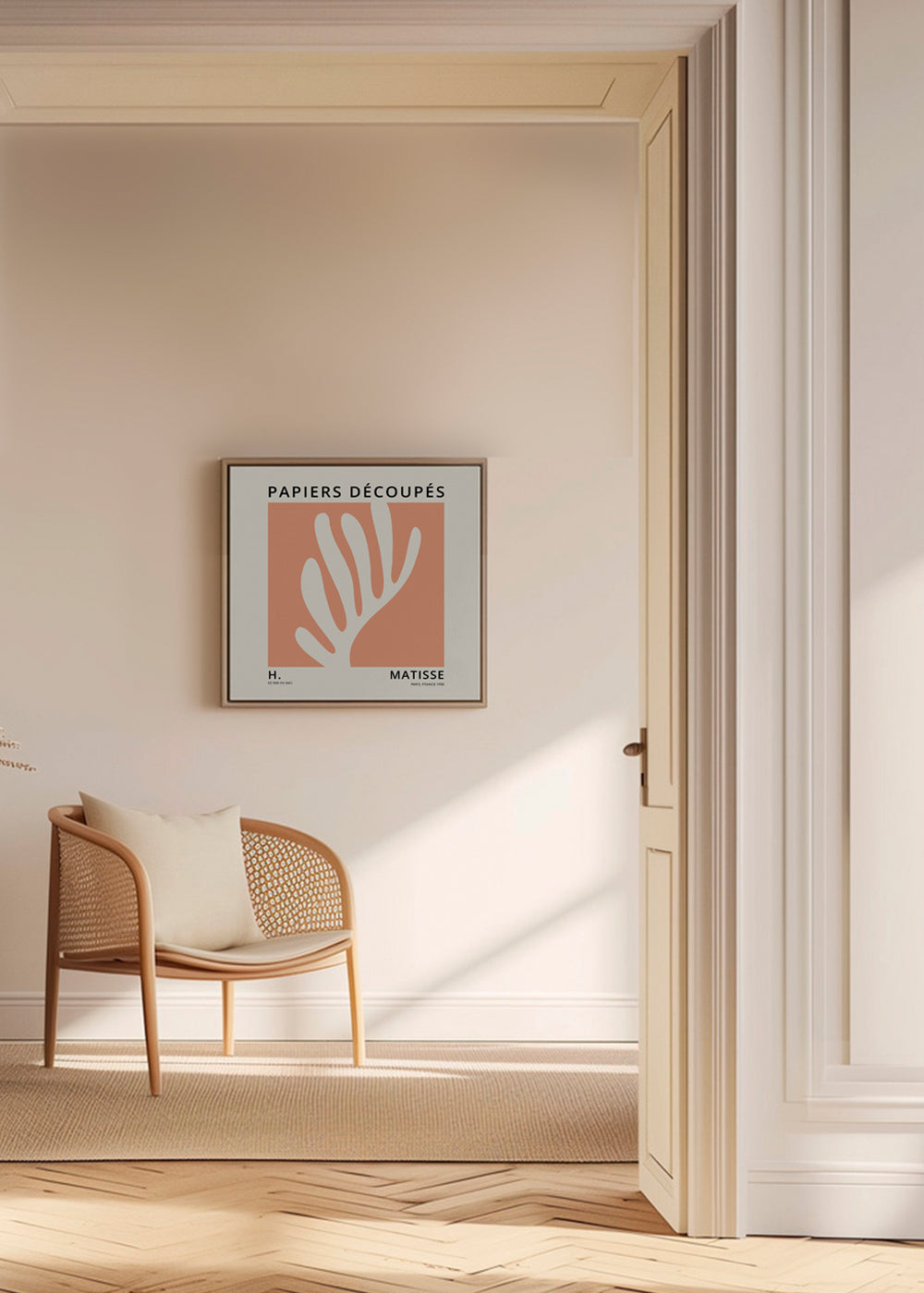 Henri Matisse ORANGE papiers découpés II