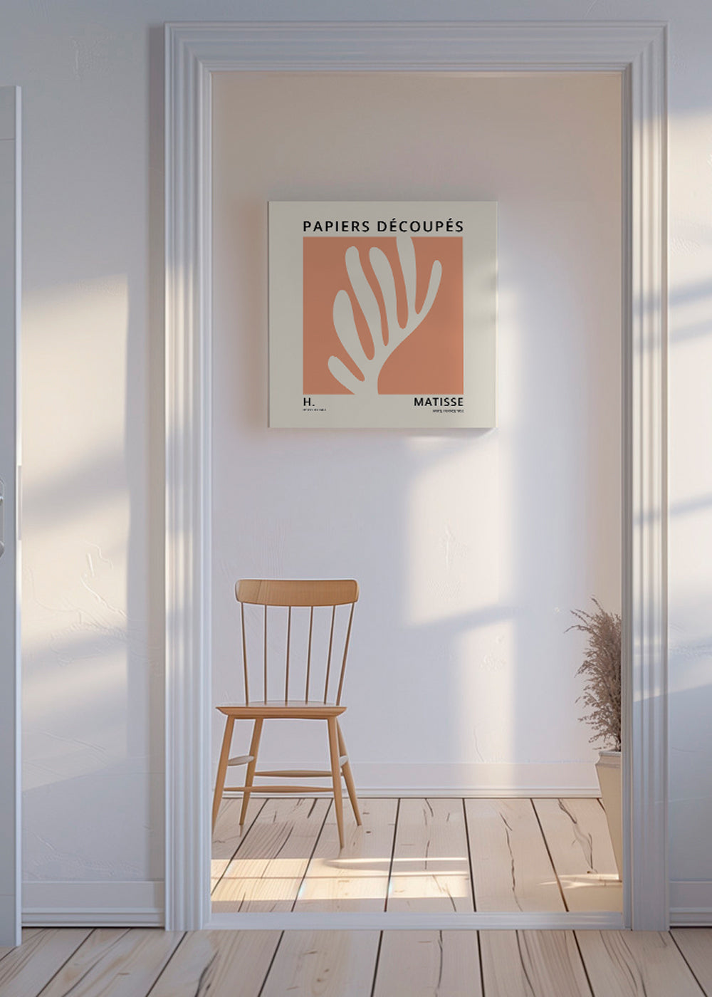 Henri Matisse ORANGE papiers découpés II