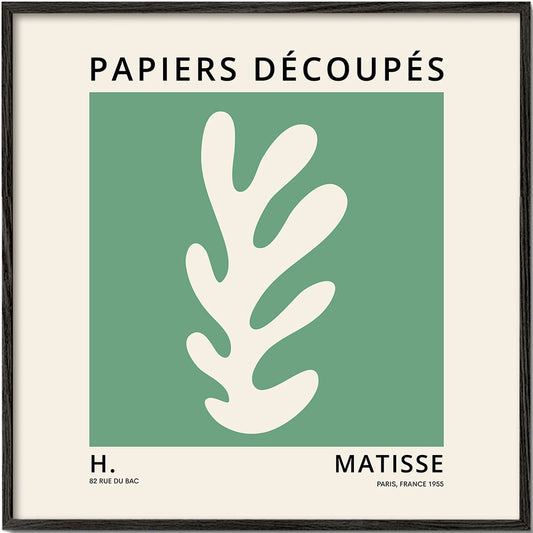 Henri Matisse GREEN papiers découpés II