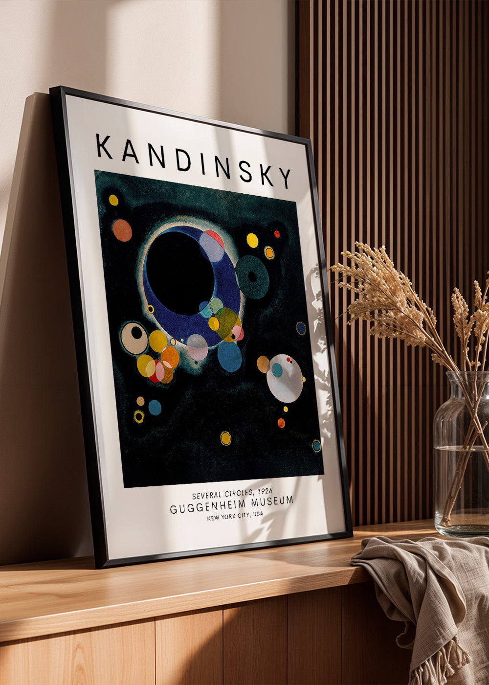 Wassily Kandinsky SEVERAL CIRCLES, 1926