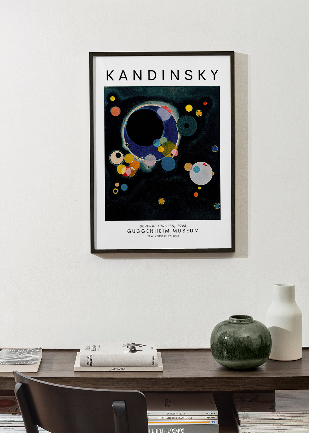 Wassily Kandinsky SEVERAL CIRCLES, 1926