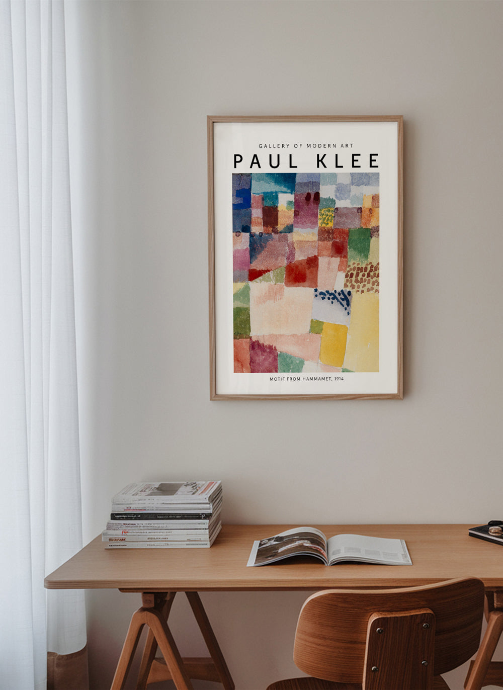 Paul Klee, MOTIF FROM HAMMAMET, 1914