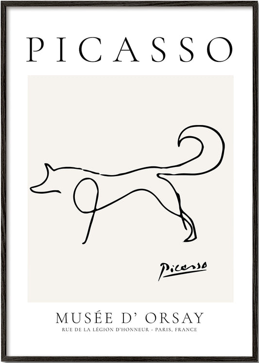 Pablo Picasso Animals Drawing Fox