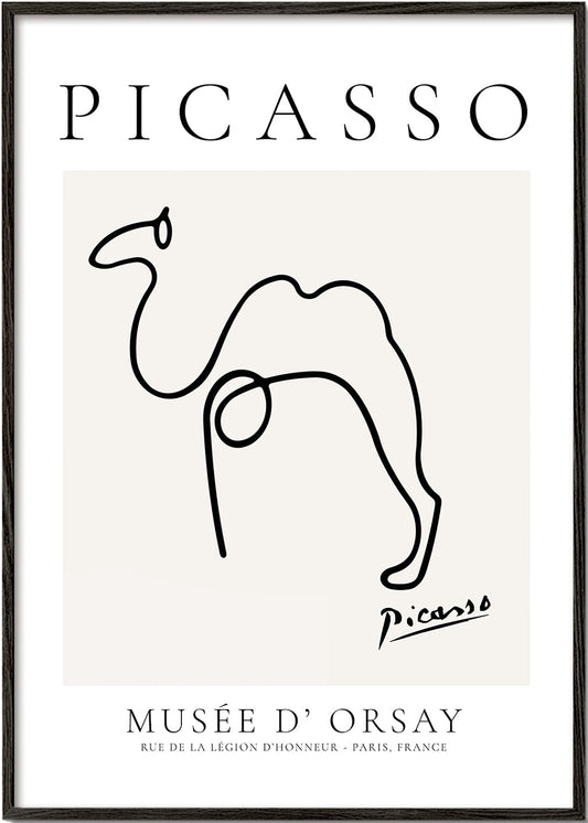 Pablo Picasso Animals Drawing cammel