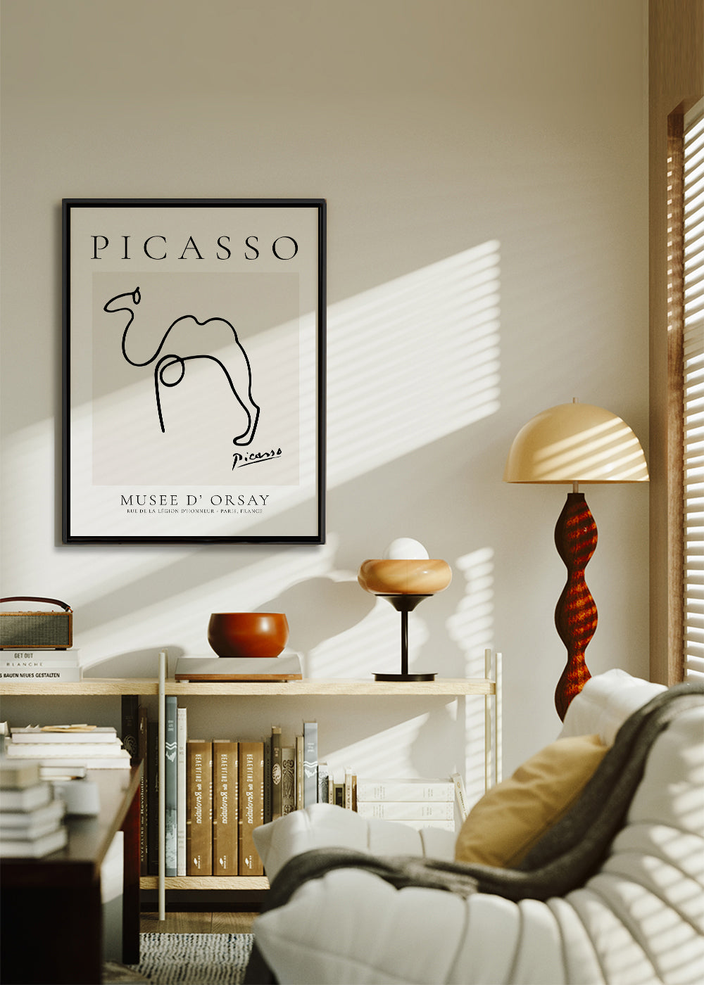 Pablo Picasso Animals Drawing cammel